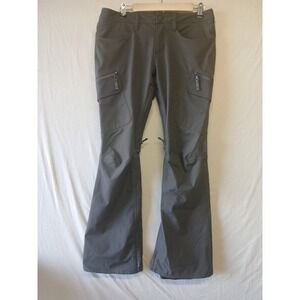 Burton Gloria snowboard ski pants small gray flaw winter snow